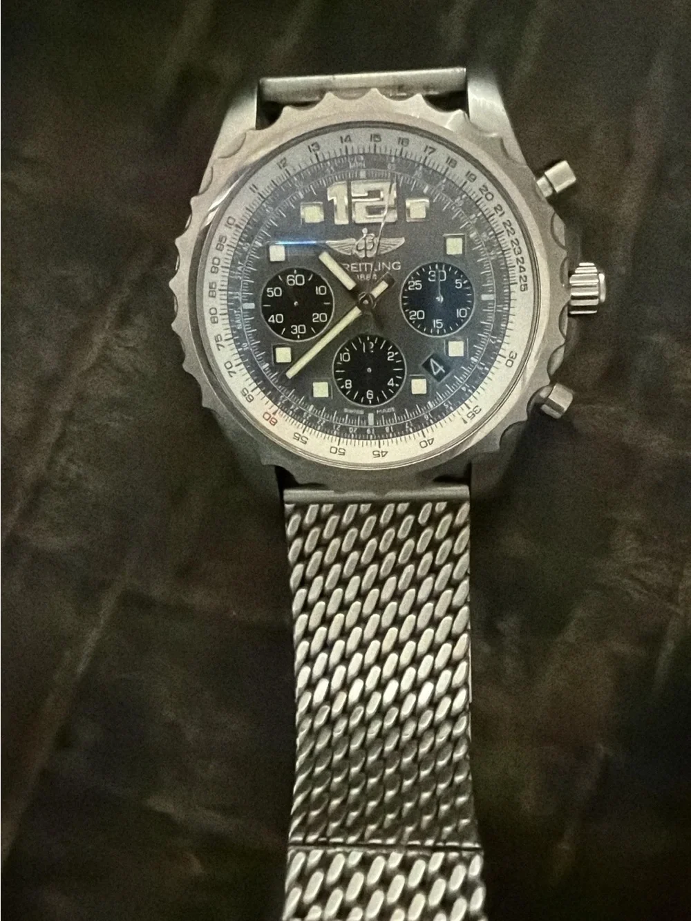 🔥 BREITLING CHRONOSPACE AUTOMATIC – REF. A23360 – BOX & PAPERS 🔥